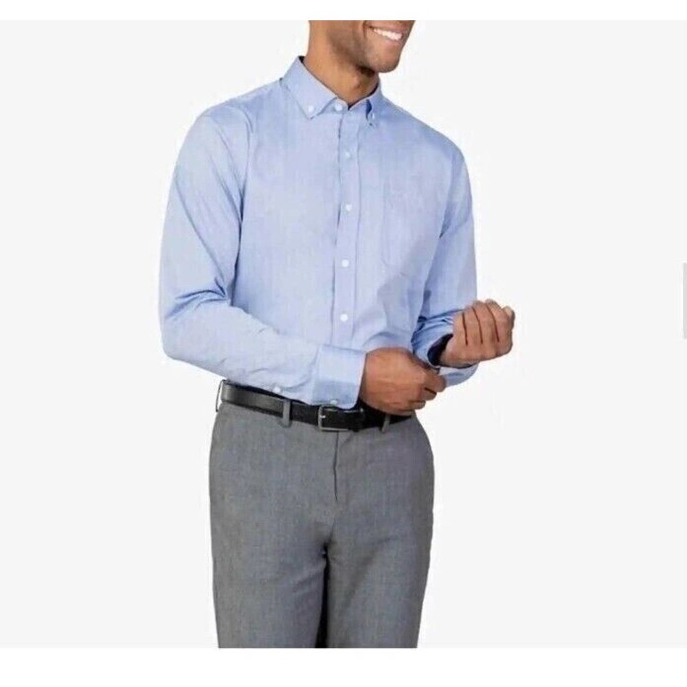MINISTRY OF SUPPLY Gemini Woven Shirt Mens Size XS Slim Standard Blue NWT $125 - Picture 1 of 11